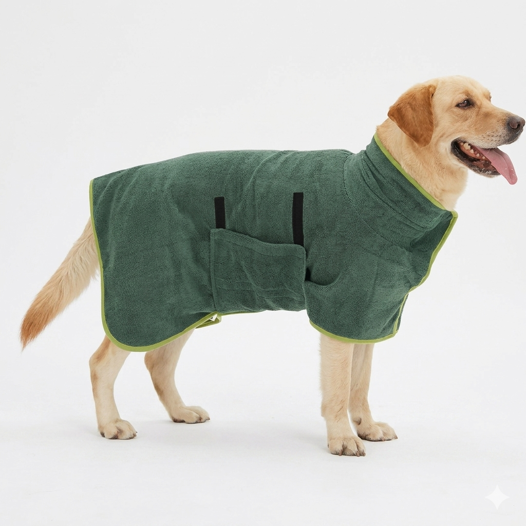 Pet Quick-Dry Bathrobe Towel