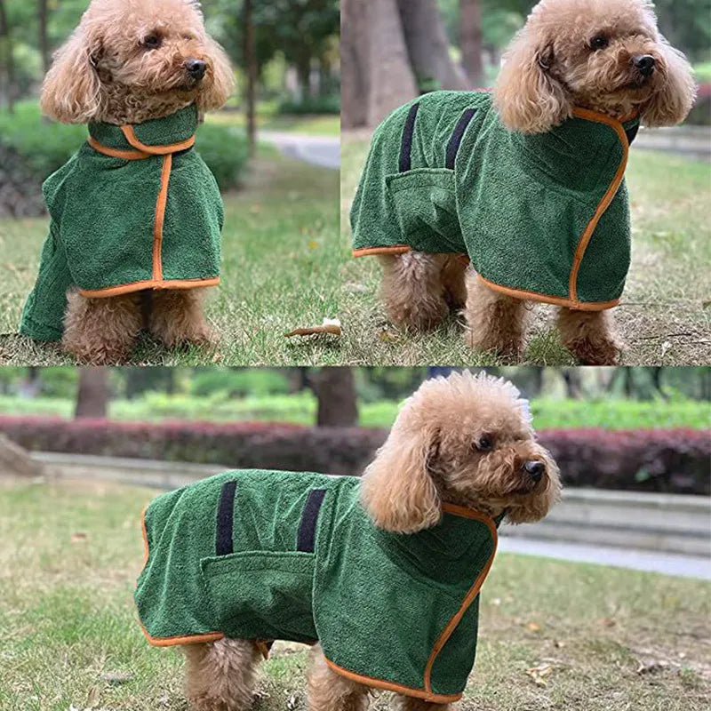 Pet Quick-Dry Bathrobe Towel